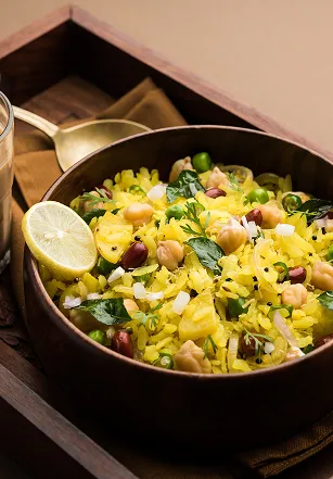 Poha Dish